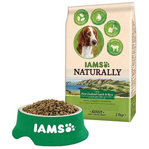 IAMS Naturally Croquettes pour Chien Adu...