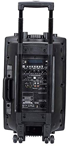 Systeme Portable Autonome Avec Usb/rec/vox/bluetooth Et 2 Micro Uhf Port 12 Uhf-bt Ibiza