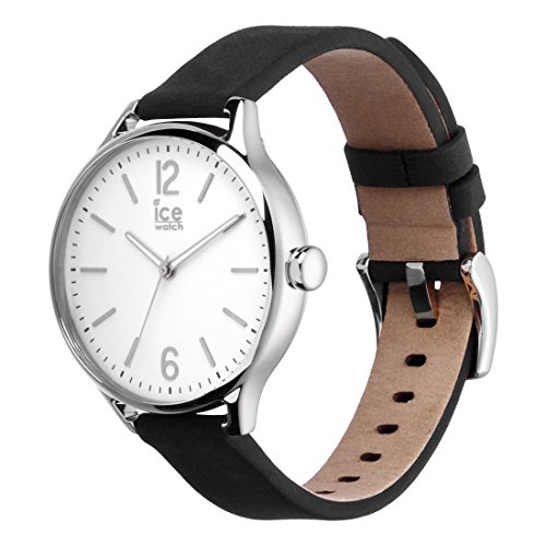 Montre - Ice-watch - Ice Time Black Silver - Cuir - Étancheite 3 Atm - Analogique