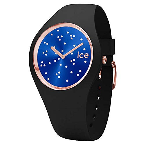 Ice-watch - Ice Cosmos Star Deep Blue - Montre Noire Pour Femme Avec Bracelet En Silicone - 016298 (small)