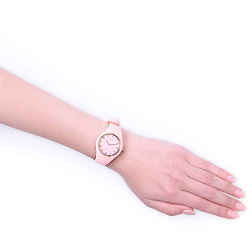 Ice Watch Ice Cosmos Pink Shades Montre Rose Pour Femme Avec Bracelet En Silicone 016299 Small