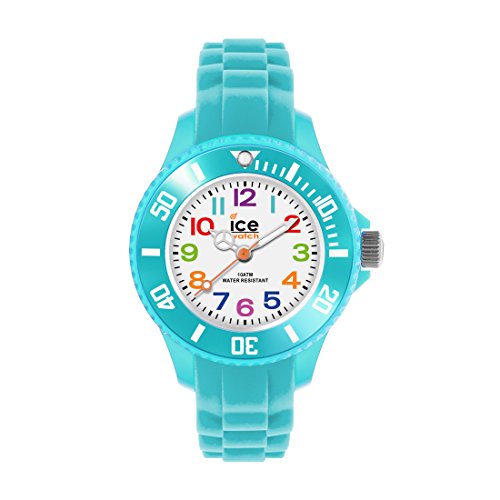 Ice-watch - Ice Mini Turquoise - Montre Turquoise Pour Garcon (mixte) Avec Bracelet En Silicone - 012732 (extra Small)