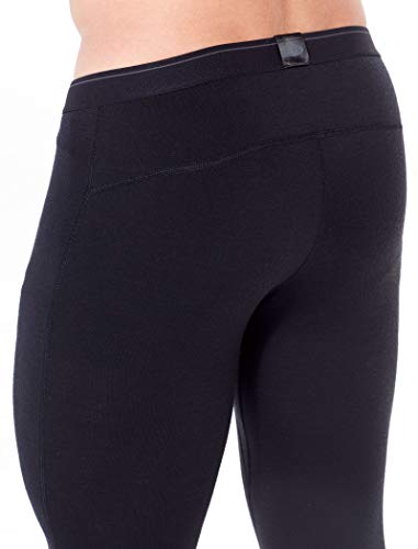 Icebreaker - Collant En Laine De Merinos - M Merino 200 Oasis Leggings Black Pour Homme En Laine - Taille S - Noir