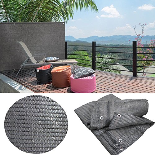 Idmarket Brise Vue Renforce 18 X 10 M Gris 90 Gr/m² Classique