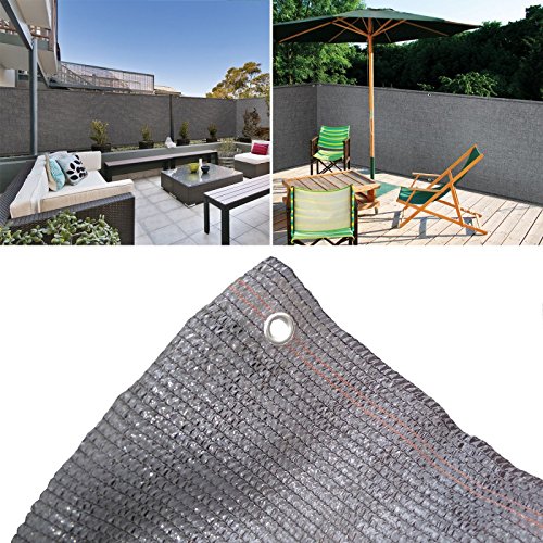 Idmarket Brise Vue Renforce 18 X 10 M Gris 90 Gr/m² Classique