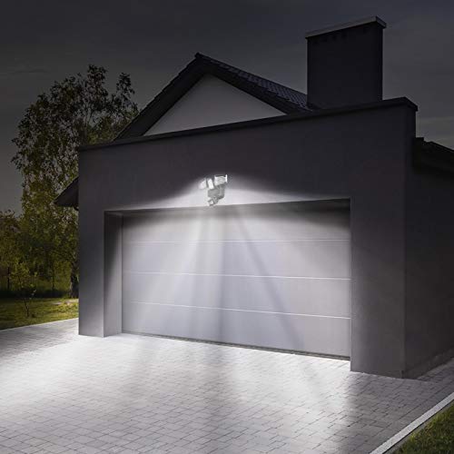 Idmarket Projecteur Solaire 3 Tetes 178 Led Detecteur De Mouvement