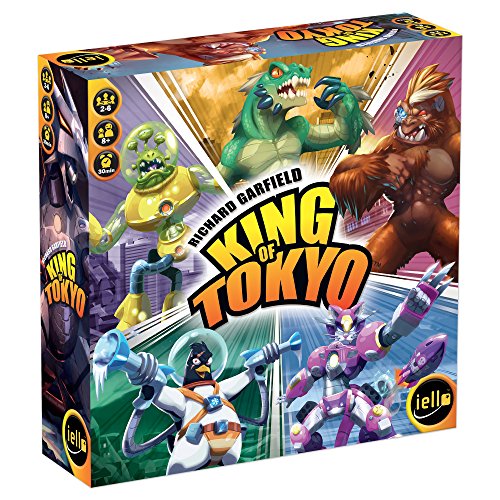 Iello - King Of Tokyo - Jeu De Societe - Jeu De Reflexion