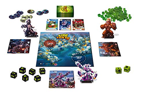 Iello - King Of Tokyo - Jeu De Societe - Jeu De Reflexion