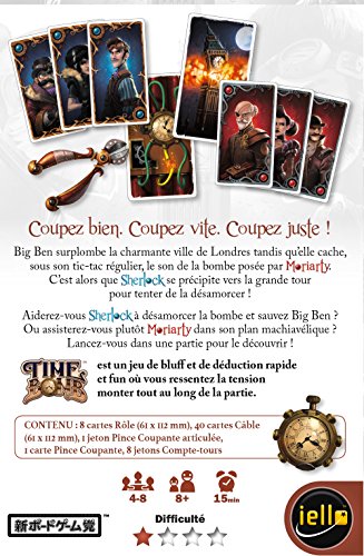 Iello - Timebomb - Moriarty Vs Scherlock - Jeu De Societe