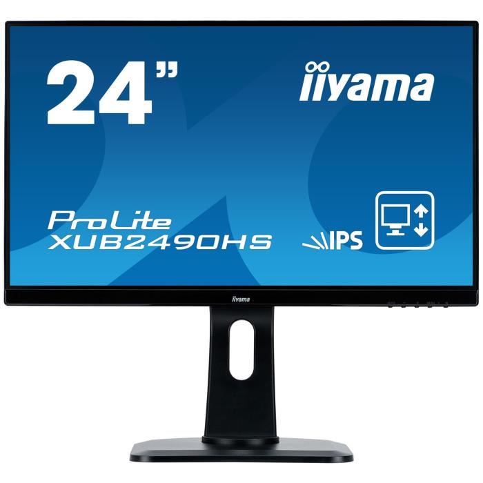 Ecran 24 Pouces Full Hd Iiyama Prolite Xub2492hsu B1