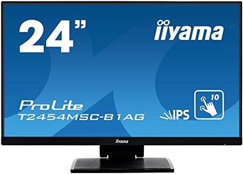 Iiyama Prolite T2454msc-b1ag, 60,5 Cm (23.8'), 250 Cd/m², Full Hd, Ips, 16:9, 1920 X 1080 Pixels