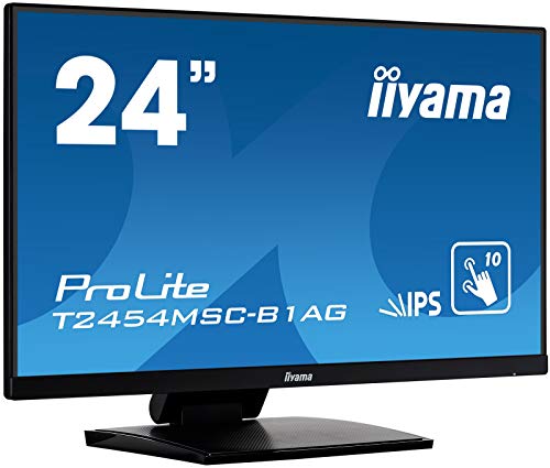 Iiyama Prolite T2454msc-b1ag, 60,5 Cm (23.8'), 250 Cd/m², Full Hd, Ips, 16:9, 1920 X 1080 Pixels