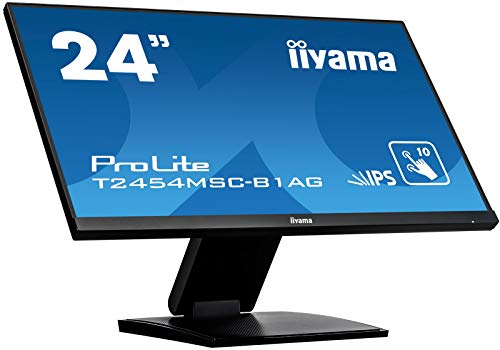 Iiyama Prolite T2454msc-b1ag, 60,5 Cm (23.8'), 250 Cd/m², Full Hd, Ips, 16:9, 1920 X 1080 Pixels