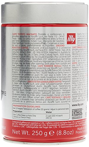 Cafe Moulu Illy Filtre Classico 250g