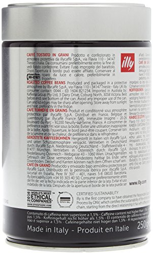 Cafe Grains Illy Boite 250g Espresso Gra