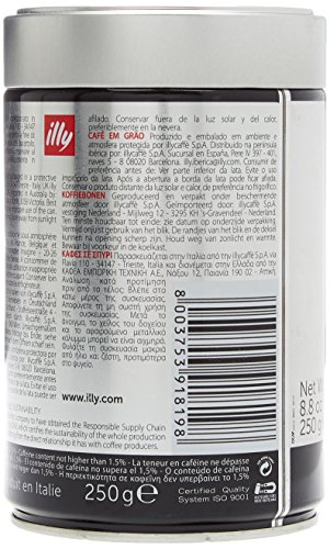Cafe Grains Illy Boite 250g Espresso Gra