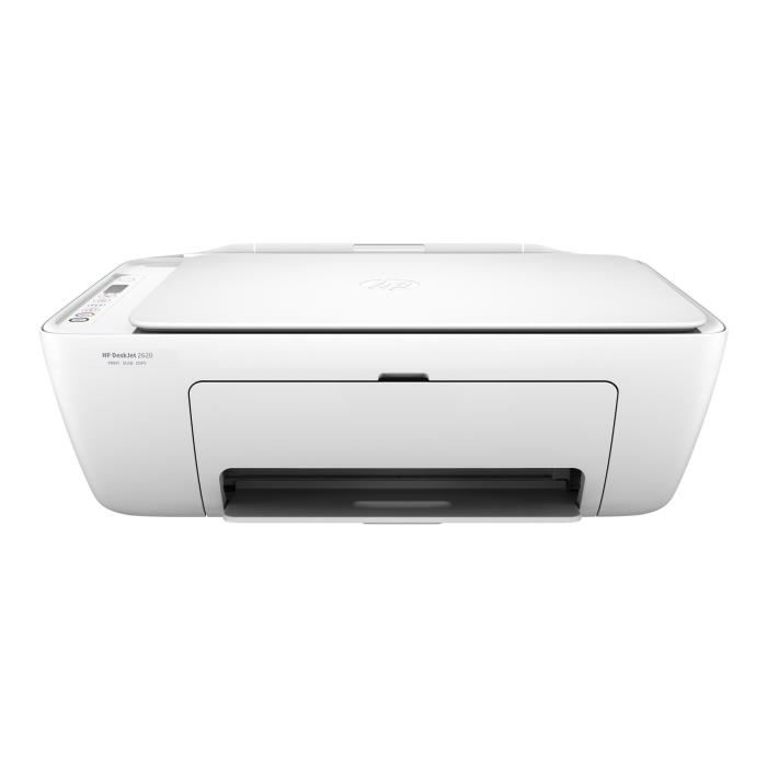 Imprimante Tout-en-un Jet D'encre Couleur - Hp Deskjet 2620 - Ideal Pour La Famille - 2 Mois Instant Ink Offerts