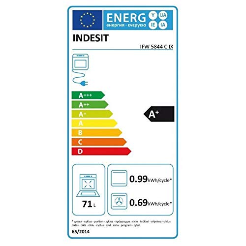 Indesit Four Integrable Multifonction 71l 56cm A Catalyse Inox Ifw5844cix