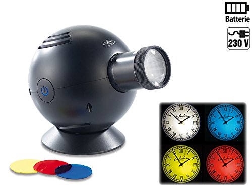 Horloge A Projection Lumineuse, 3 Filtres