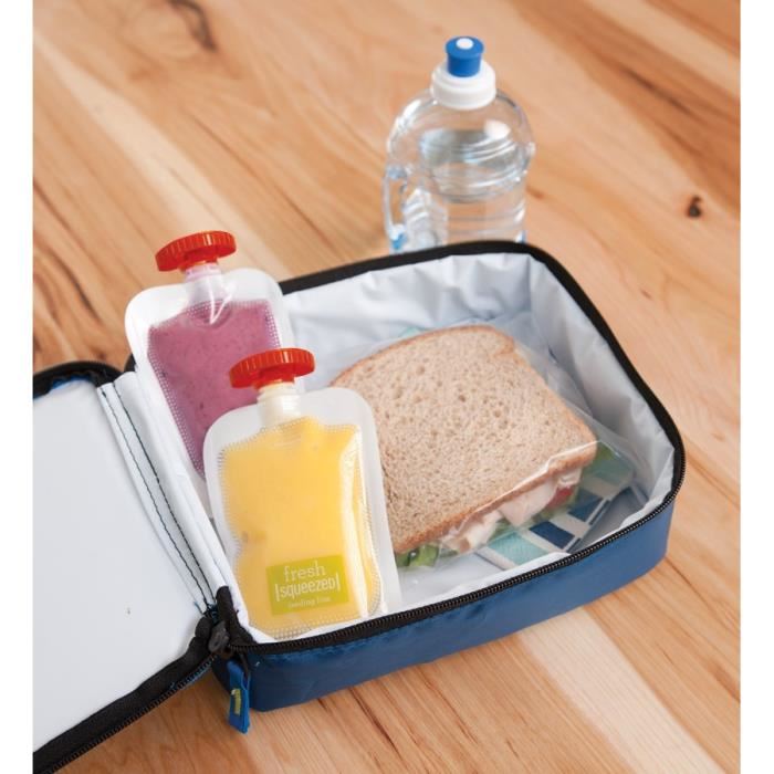 Infantino Recharge 50 Gourdes Jetables Infantino Squeeze Station 118 Ml