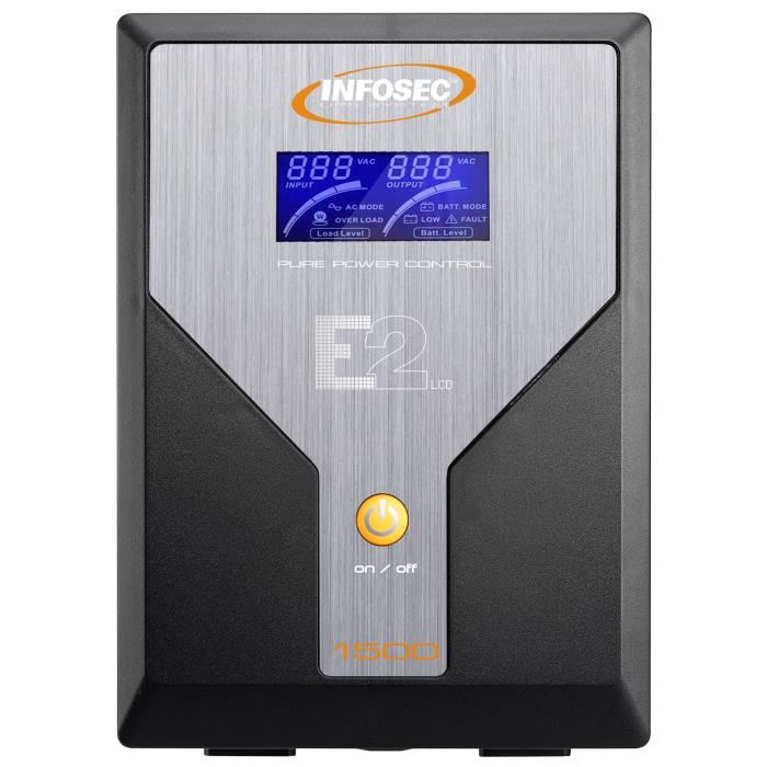 Infosec Ups System Onduleur E2 Lcd 1500