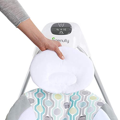 Ingenuity Balancelle Transat Bebe Electrique Pivotante 180° Everston 6 Vitesses Cadeau Bebe