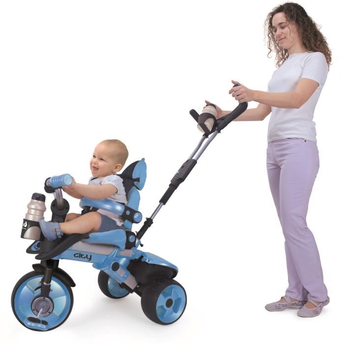 Injusa Tricycle Enfant Evolutif City Bleu