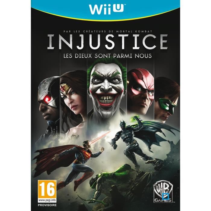 Jeu Wii U Injustice Les Dieux Sont Parmi Nous Wii U