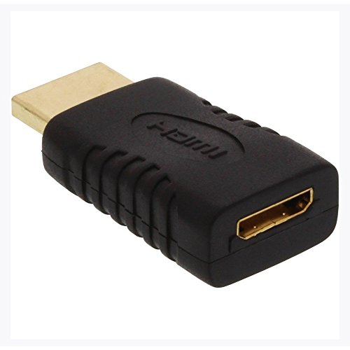 Adaptateur Hdmi - Inline - Hdmi Vers Mini Hdmi - Contacts Dores - Noir - Conversion De Signal