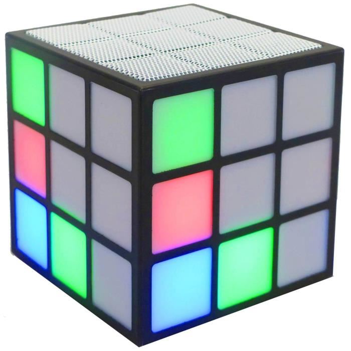 Inovalley Hp Cube Enceinte Lumineuse Bluetooth