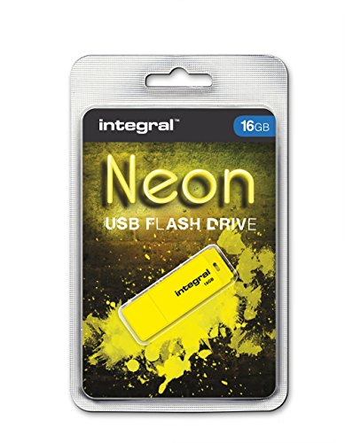 INTEGRAL Cle USB 20 Neon 16GB Jaune