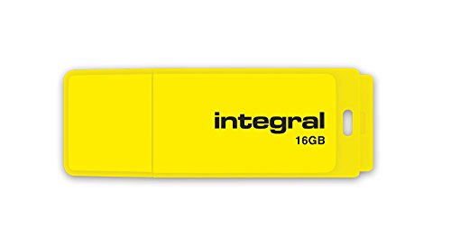 Integral Cle Usb 20 Neon 16gb Jaune