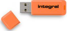 INTEGRAL Cle USB 20 Neon 32GB Orange