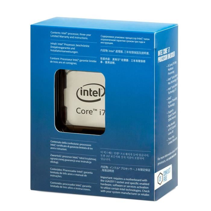 Intel Processeur Core I7 6850k Lga2011-3