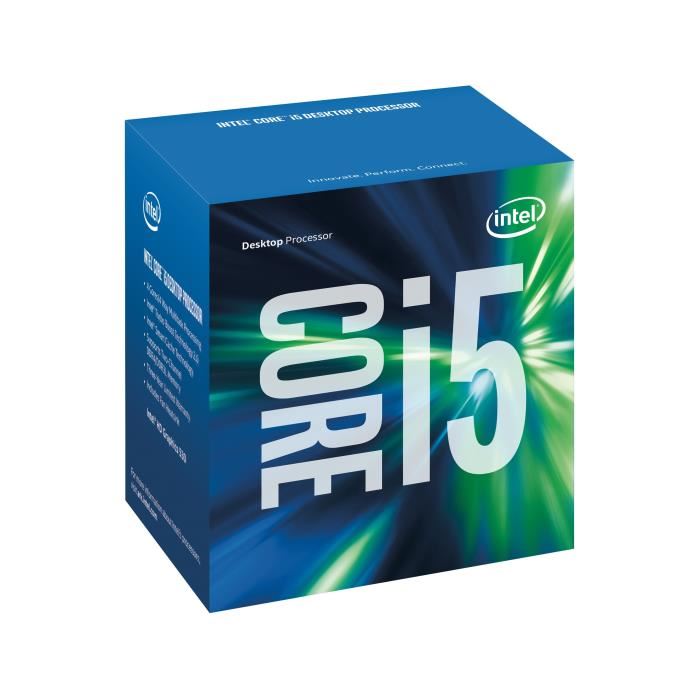 Intel Core i5 6500 32 GHz 4 coeurs 4 filetages 6 Mo cache LGA1151 Socket Box