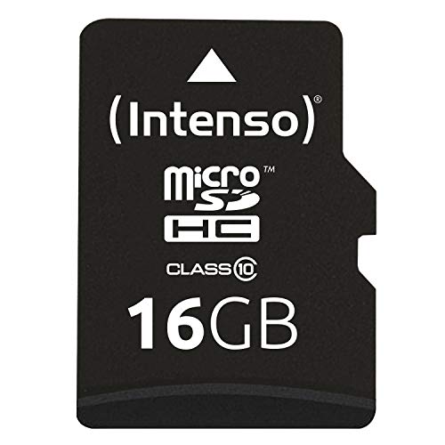 Intenso 16gb Microsdhc Memoire Flash 16 ...