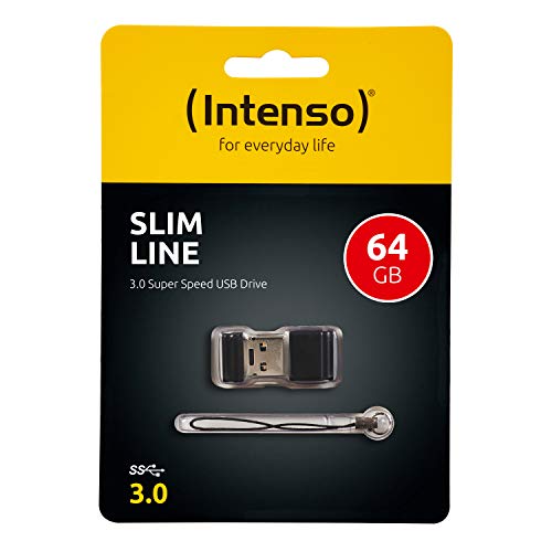 Cle Usb Intenso Slim Line 64 Go Noir Usb 30