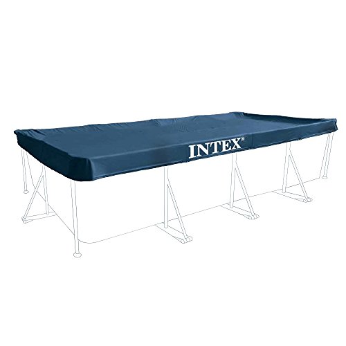 Intex 28039 Bache de protection pour Piscine rectangulaire Bleu 450 x 220 x