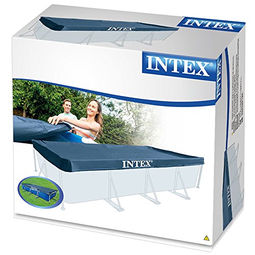 Bache De Protection Pour Piscine Intex Tubulaire Rectangulaire - Piscine Rectangulaire 4,50 X 2,20m