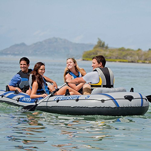 Set Bateau Gonflable 5 Places Intex Excursion 5
