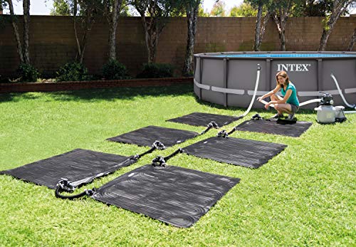 Tapis Solaire Intex Modele Pour Piscine Hors Sol Augmente Temperature Eau 120m X 120m Pvc Uv