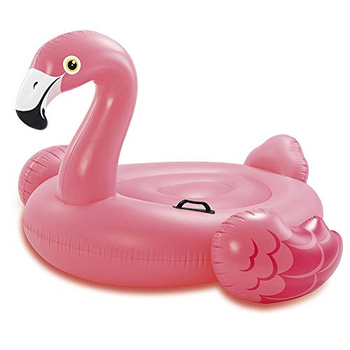 Bouee Gonflable Flamant Rose - 142x137x97 Cm