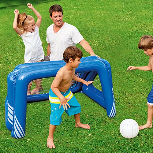 Intex Cage De Water Polo Foot Gonflable Pour Piscine
