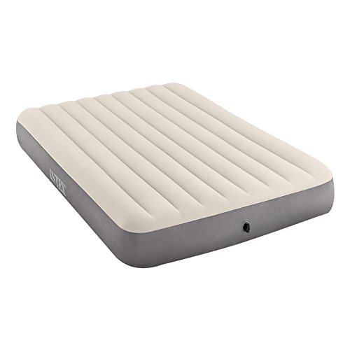 Matelas Gonflable Intex Reine Faisceau Unique 203x152x25 Cm 2 Places Dura Haut