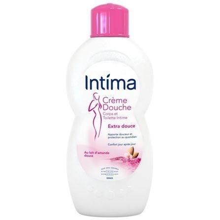 INTIMA Creme de douche Extra au lait damande 500 ml