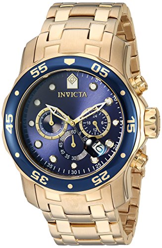 Montre - Invicta - Pro Diver - Scuba 0073 - 48mm - Acier Inoxydable - Resistance 20 Bars