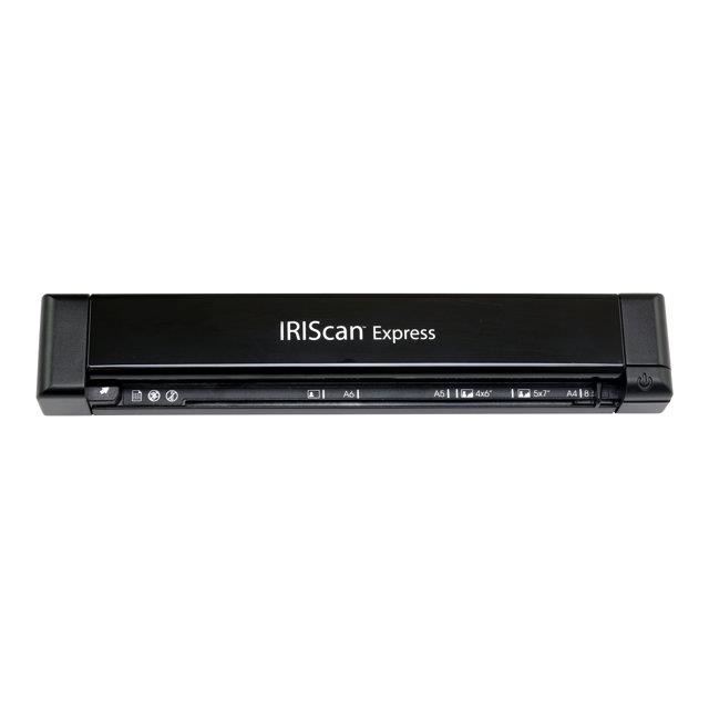 Scanner Portable Iris Iriscan Express 4 Usb 8ppm Simplex Format Carte De Visite Resolution 300 Ppp