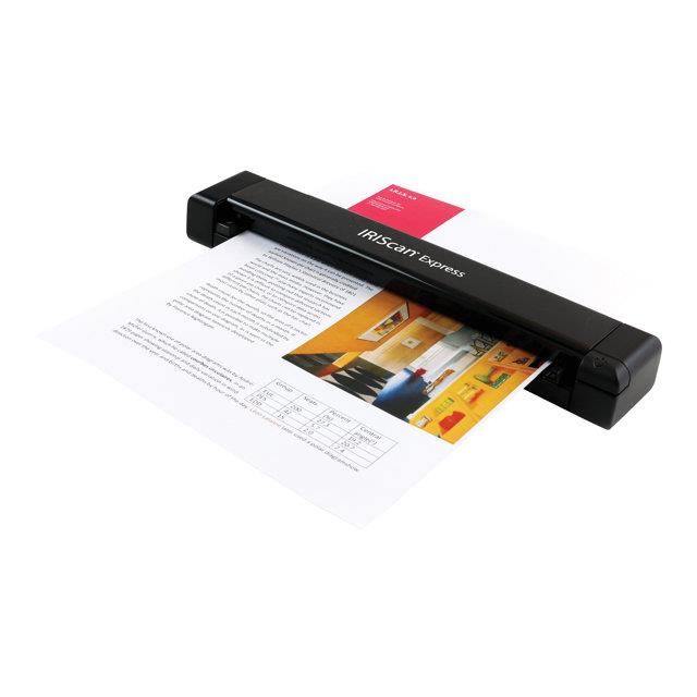 Scanner Portable Iris Iriscan Express 4 Usb 8ppm Simplex Format Carte De Visite Resolution 300 Ppp
