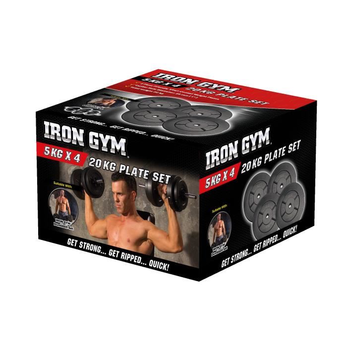 Iron Gym Set Halteres Ajustable 20kg