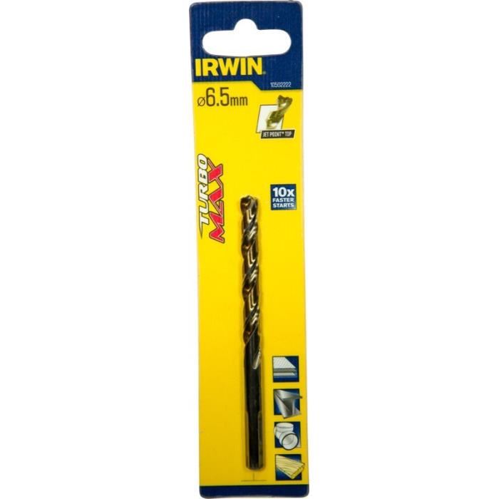 IRWIN Foret a metaux HSS Turbomax 65x101 mm